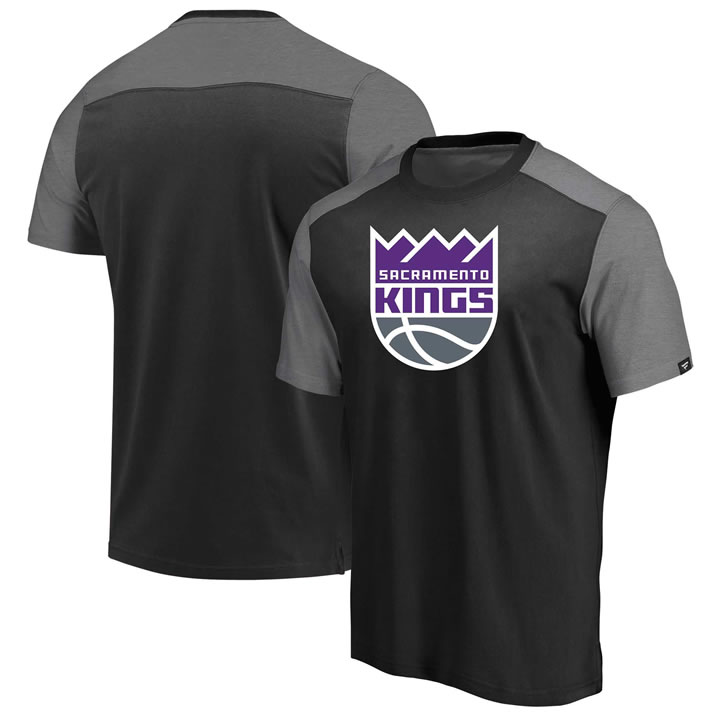 Sacramento Kings Fanatics Branded Iconic Blocked T-Shirt Black,We sell and wholesale Sacramento Kings Fanatics Branded Iconic Blocked T-Shirt Black on line form chian!